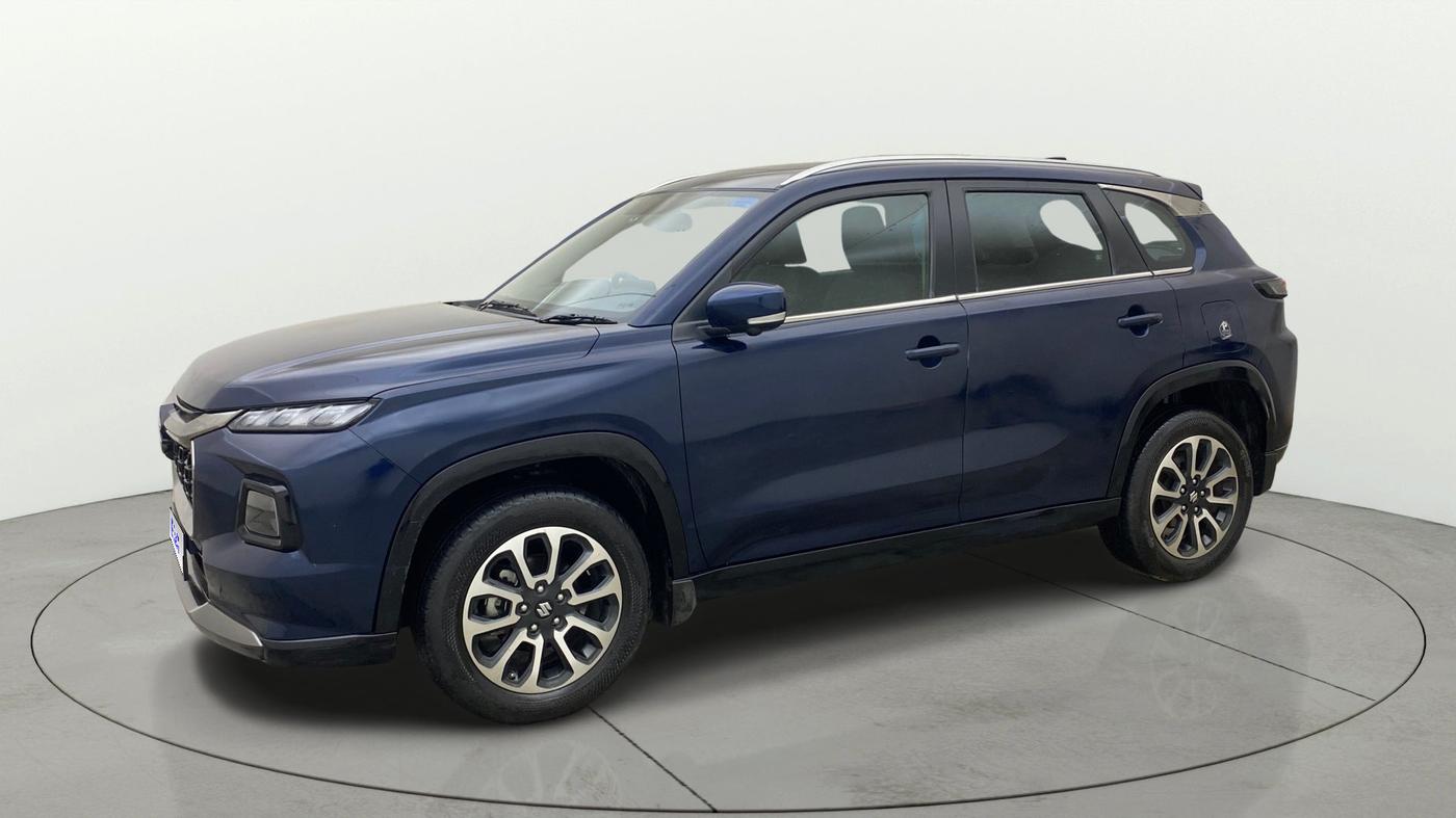 2022 Maruti Grand Vitara ALPHA PLUS HYBRID ECVT, Hybrid, Automatic, 57,560 km, Left Front Diagonal