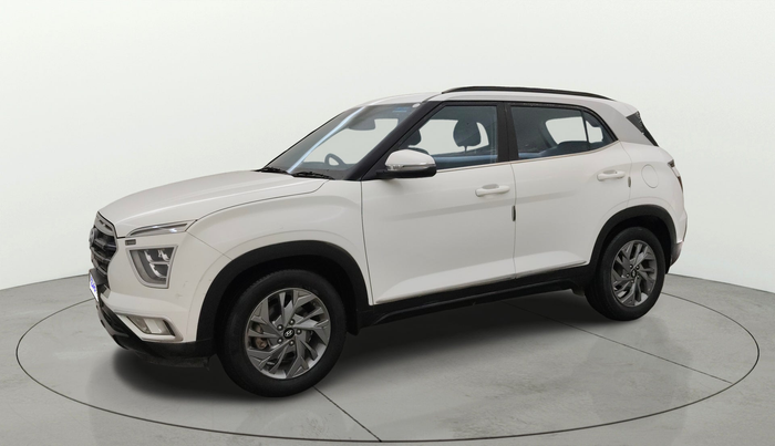 2021 Hyundai Creta SX (O) 1.4 TURBO DCT, Petrol, Automatic, 71,904 km, Left Front Diagonal