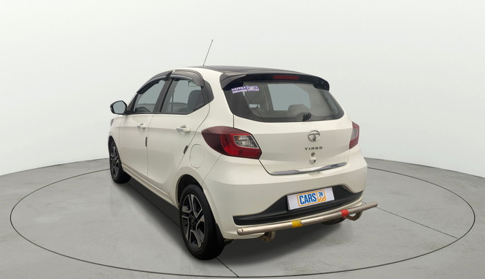 2022 Tata Tiago XZA PLUS DUAL TONE PETROL, Petrol, Automatic, 24,930 km, Left Back Diagonal