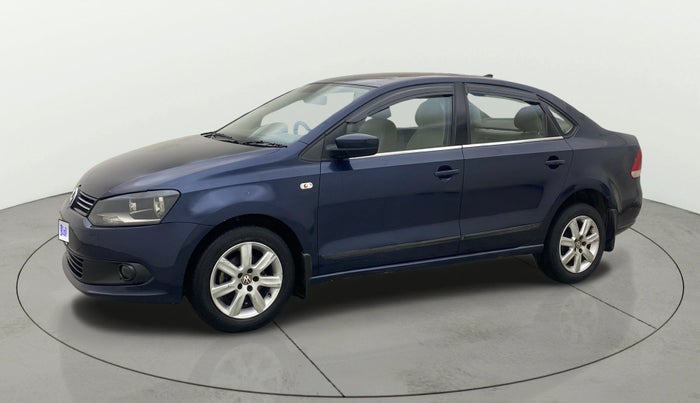2014 Volkswagen Vento COMFORTLINE TSI AT PETROL, Petrol, Automatic, 87,261 km, Left Front Diagonal