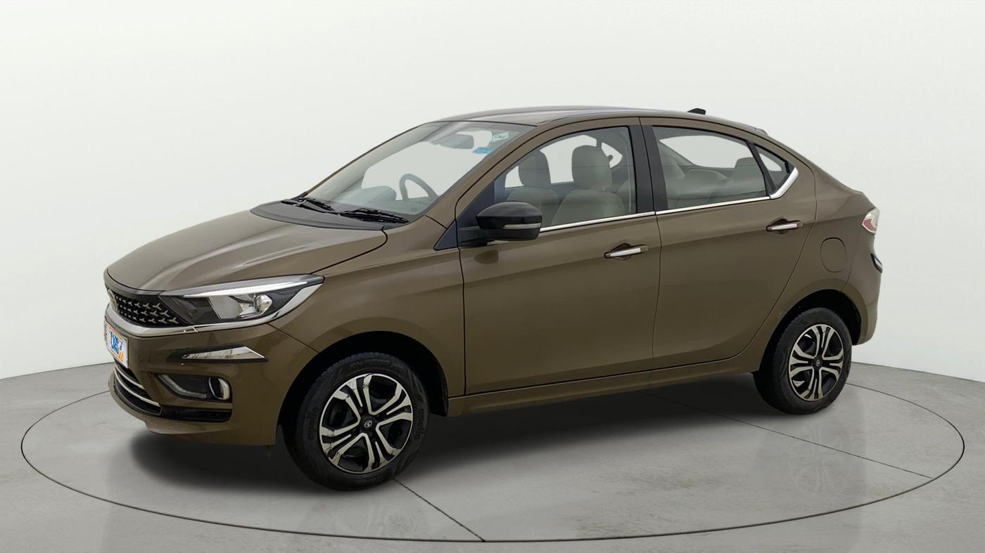 2024 Tata TIGOR XZA Plus iCNG , CNG, Automatic, 26,107 km, Left Front Diagonal