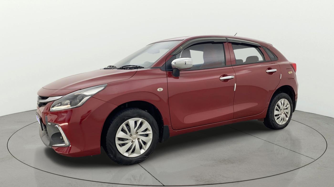 2023 Toyota Glanza E, Petrol, Manual, 43,994 km, Left Front Diagonal