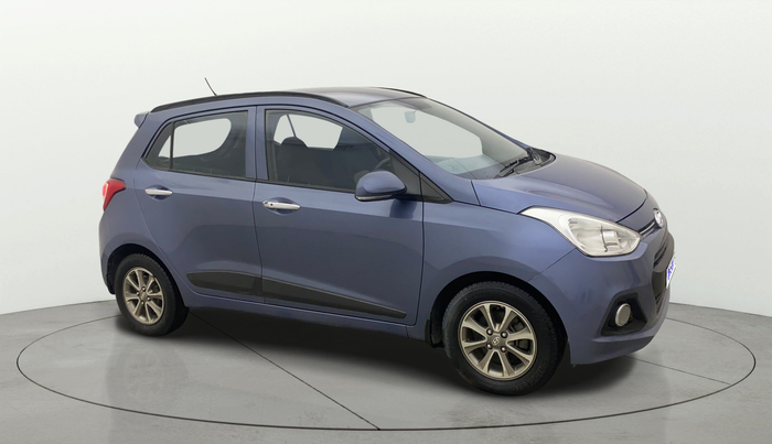 2014 Hyundai Grand i10 ASTA (O) 1.2 KAPPA VTVT, Petrol, Manual, 51,631 km, Right Front Diagonal