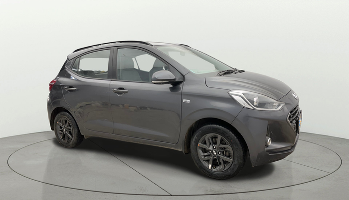 2021 Hyundai GRAND I10 NIOS SPORTZ AMT 1.2 KAPPA VTVT, Petrol, Automatic, 46,629 km, Right Front Diagonal