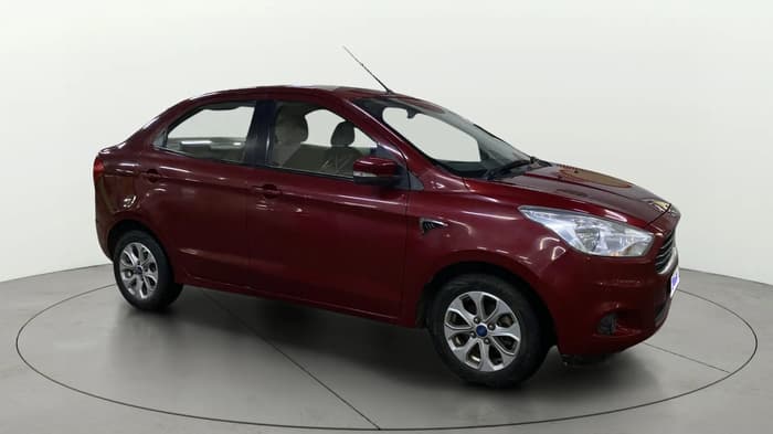 2015 Ford Figo Aspire TITANIUM 1.5 PETROL AT, Petrol, Automatic, 58,722 km, Right Front Diagonal