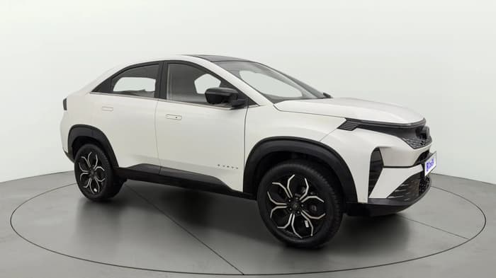 2024 Tata Curvv Accomplished S 1.2 Petrol 7DCA, Petrol, Automatic, 6,940 km, Right Front Diagonal