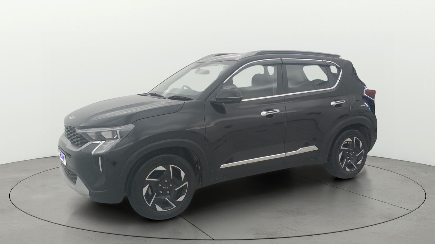 2025 KIA SONET HTK (O) 1.2 Petrol MT, Petrol, Manual, 3,106 km, Left Front Diagonal