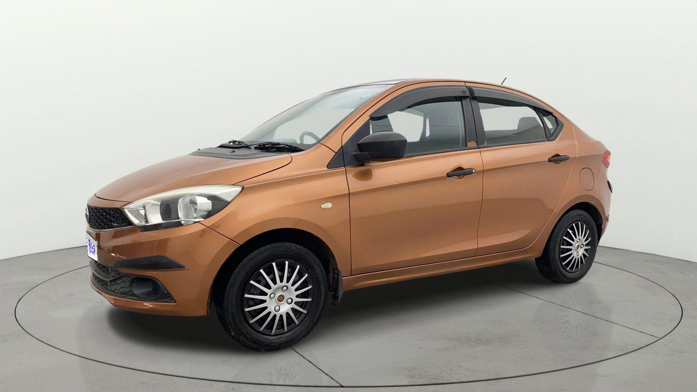 2018 Tata TIGOR XM PETROL, CNG, Manual, 1,15,622 km, Left Front Diagonal