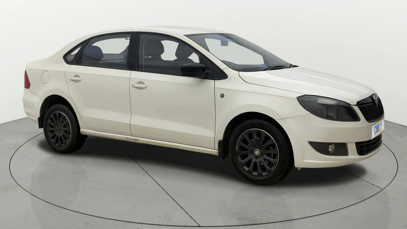 2014 Skoda Rapid 1.5 TDI CR ELEGANCE PLUS AT, Diesel, Automatic, 81,573 km, Right Front Diagonal