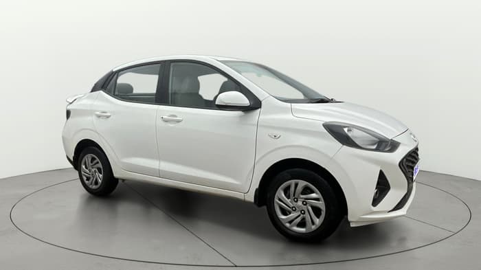 2022 Hyundai AURA S 1.2 CNG, CNG, Manual, 31,367 km, Right Front Diagonal