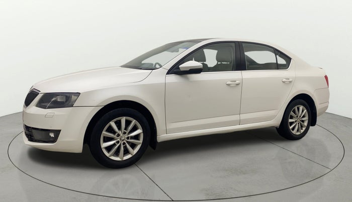 2015 Skoda Octavia STYLE PLUS AT 1.8 TSI, Petrol, Automatic, 1,08,777 km, Left Front Diagonal