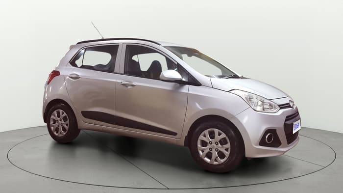 2015 Hyundai Grand i10 SPORTZ 1.2 KAPPA VTVT, Petrol, Manual, 1,01,520 km, Right Front Diagonal