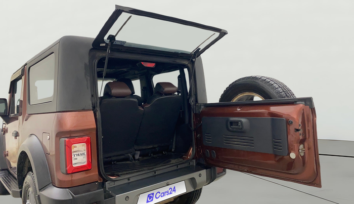2021 Mahindra Thar LX HT PETROL 4WD MT, Petrol, Manual, 43,340 km, Boot Door Open
