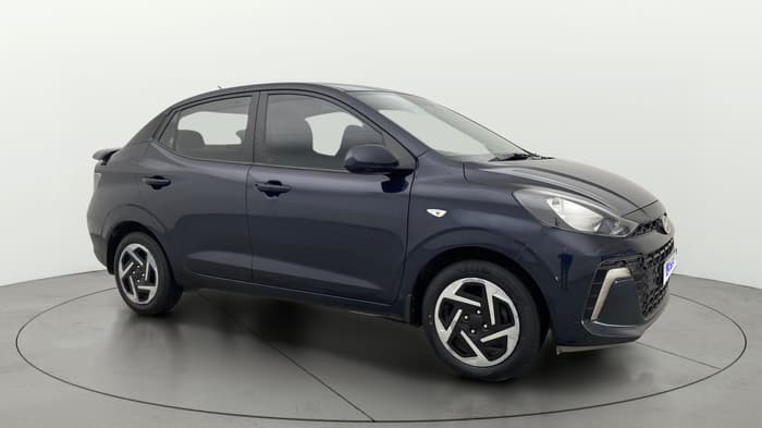 2023 Hyundai AURA S 1.2 CNG, CNG, Manual, 47,910 km, Right Front Diagonal