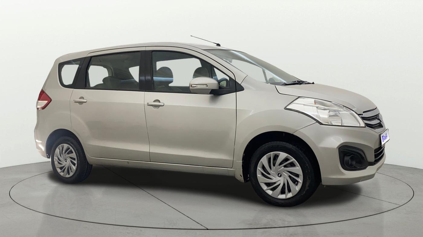 2016 Maruti Ertiga VXI CNG, CNG, Manual, 72,666 km, Right Front Diagonal