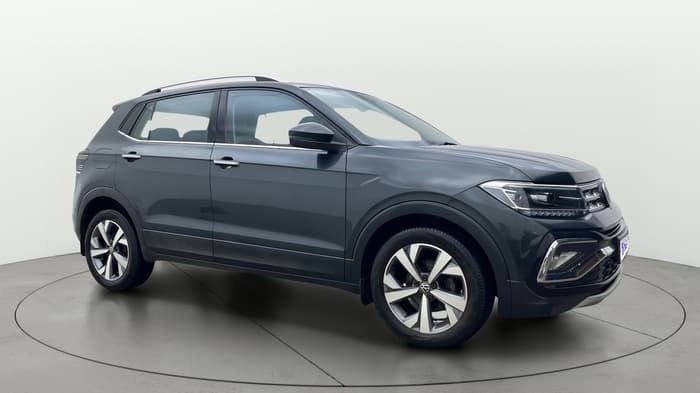 2023 Volkswagen TAIGUN TOPLINE 1.0 TSI AT, Petrol, Automatic, 45,121 km, Right Front Diagonal