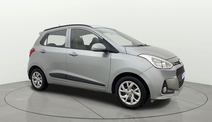 2019 Hyundai Grand i10 SPORTZ 1.2 KAPPA VTVT, Petrol, Manual, 41,945 km, Right Front Diagonal