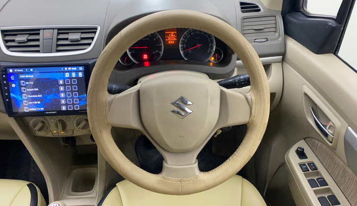 2013 Maruti Ertiga VXI, Petrol, Manual, 74,135 km, Steering Wheel Close Up