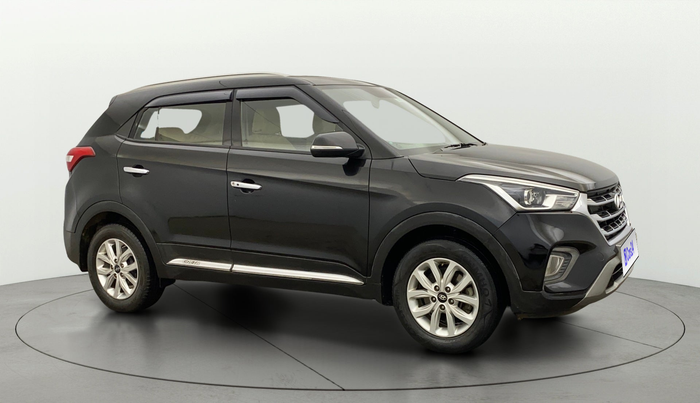 2019 Hyundai Creta SX 1.6 PETROL, Petrol, Manual, 55,390 km, Right Front Diagonal