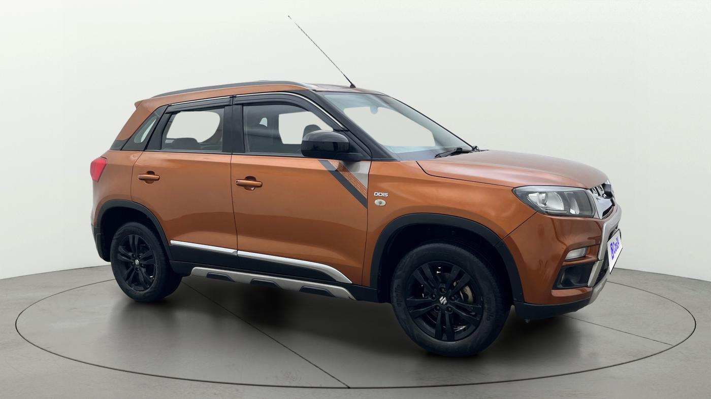 2019 Maruti Vitara Brezza ZDI AMT, Diesel, Automatic, 66,850 km, Right Front Diagonal
