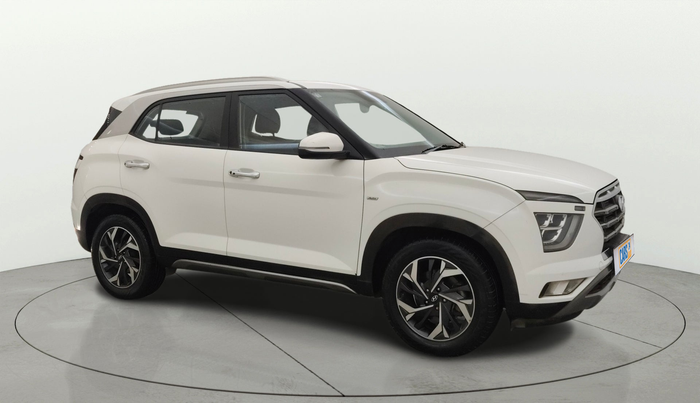2021 Hyundai Creta SX (O) AT 1.5 DIESEL, Diesel, Automatic, 1,07,007 km, Right Front Diagonal