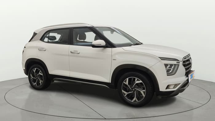 2021 Hyundai Creta SX (O) AT 1.5 DIESEL, Diesel, Automatic, 1,07,107 km, Right Front Diagonal