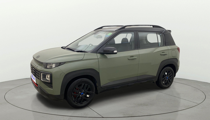 2024 Hyundai EXTER SX (O) Connect 1.2 AMT Knight Edition, Petrol, Automatic, 4,295 km, Left Front Diagonal