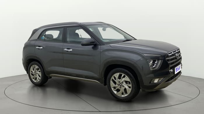 2022 Hyundai Creta SX 1.5 PETROL, Petrol, Manual, 30,459 km, Right Front Diagonal