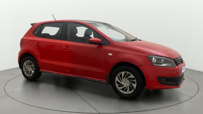 2021 Volkswagen Polo TRENDLINE 1.0L, Petrol, Manual, 1,44,851 km, Right Front Diagonal