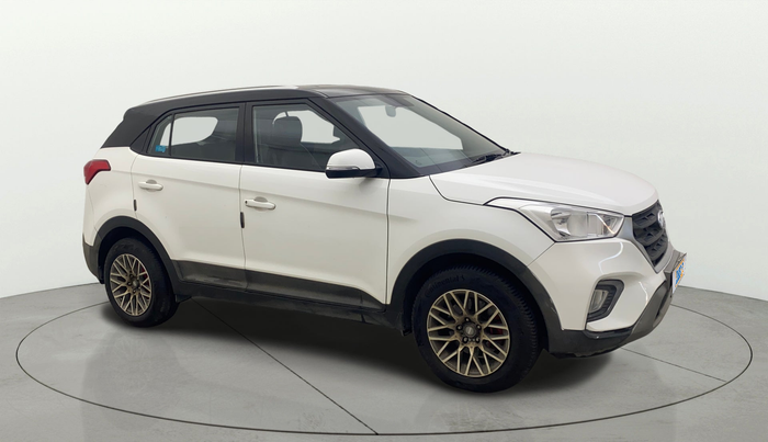 2019 Hyundai Creta E PLUS 1.6 PETROL, Petrol, Manual, 61,822 km, Right Front Diagonal