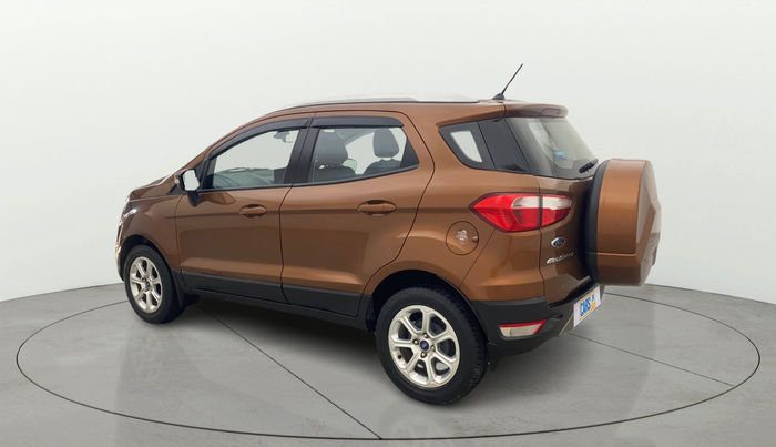 2018 Ford Ecosport TITANIUM + 1.5L PETROL AT, Petrol, Automatic, 30,377 km, Left Back Diagonal