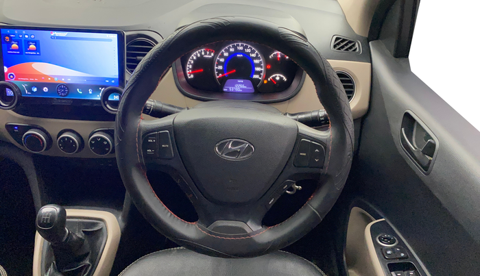 2018 Hyundai Grand i10 MAGNA 1.2 KAPPA VTVT, Petrol, Manual, 53,790 km, Steering Wheel Close Up