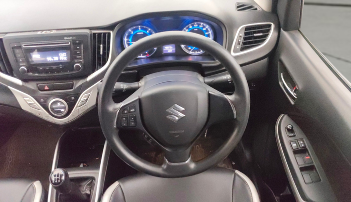 2017 Maruti Baleno DELTA DIESEL 1.3, Diesel, Manual, 49,954 km, Steering Wheel Close Up