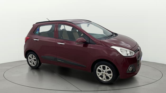 2014 Hyundai Grand i10 SPORTZ 1.2 KAPPA VTVT, Petrol, Manual, 89,765 km, Right Front Diagonal