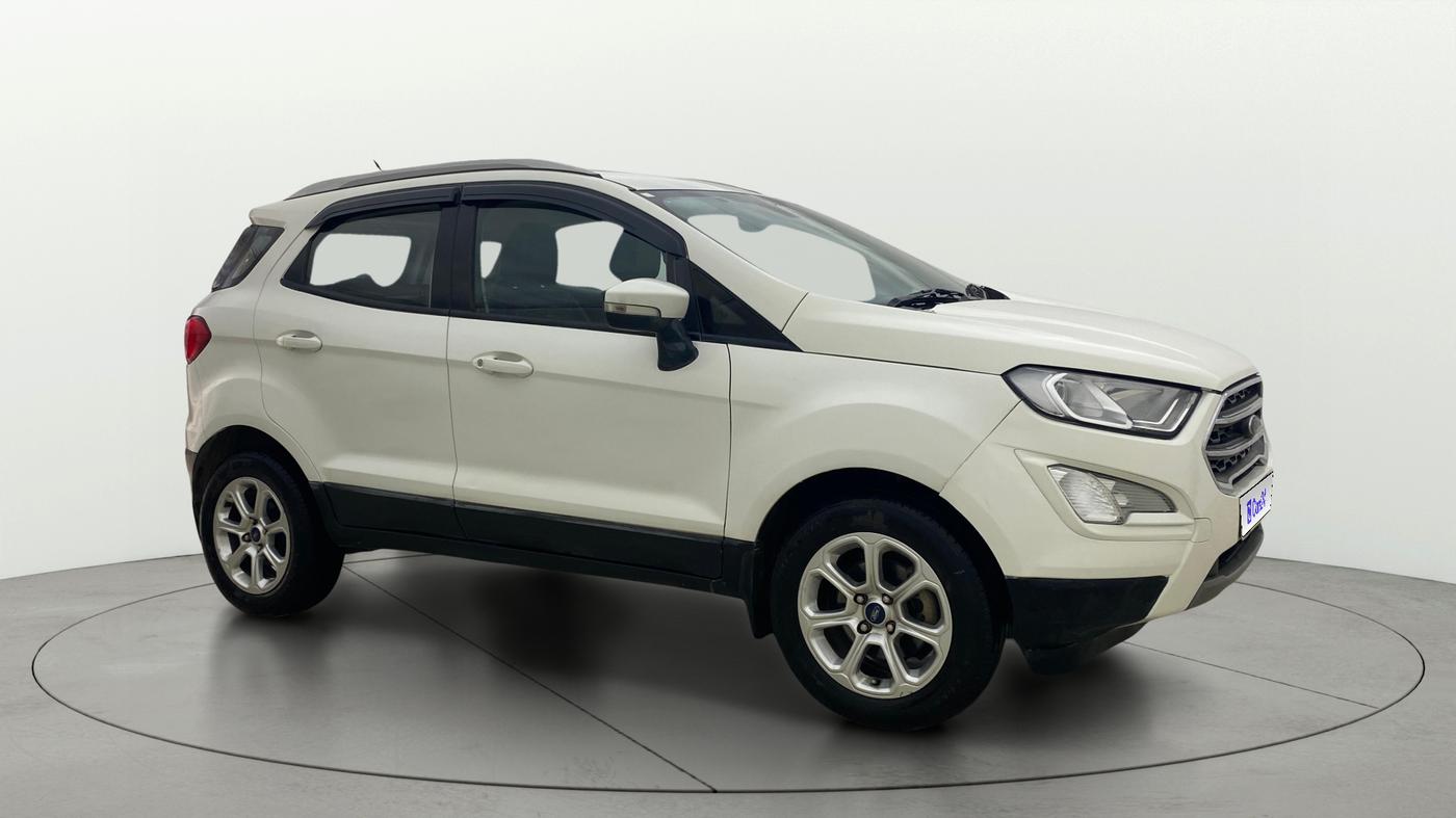 2018 Ford Ecosport TITANIUM + 1.5L PETROL AT, Petrol, Automatic, 87,325 km, Right Front Diagonal