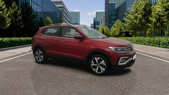 2024 Volkswagen TAIGUN TOPLINE 1.0 TSI MT, Petrol, Manual, 22,327 km, Right Front Diagonal