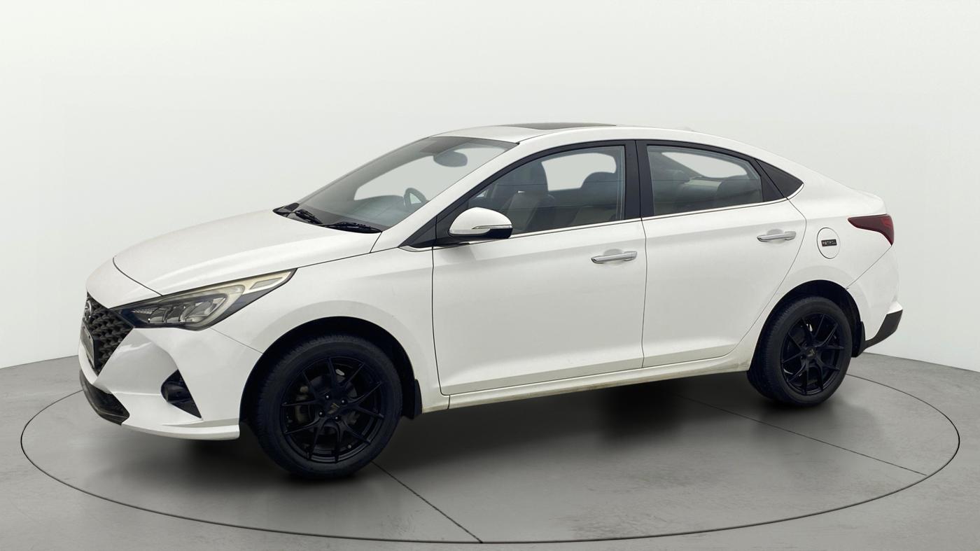 2022 Hyundai Verna SX (O)1.5 MPi, Petrol, Manual, 32,554 km, Left Front Diagonal