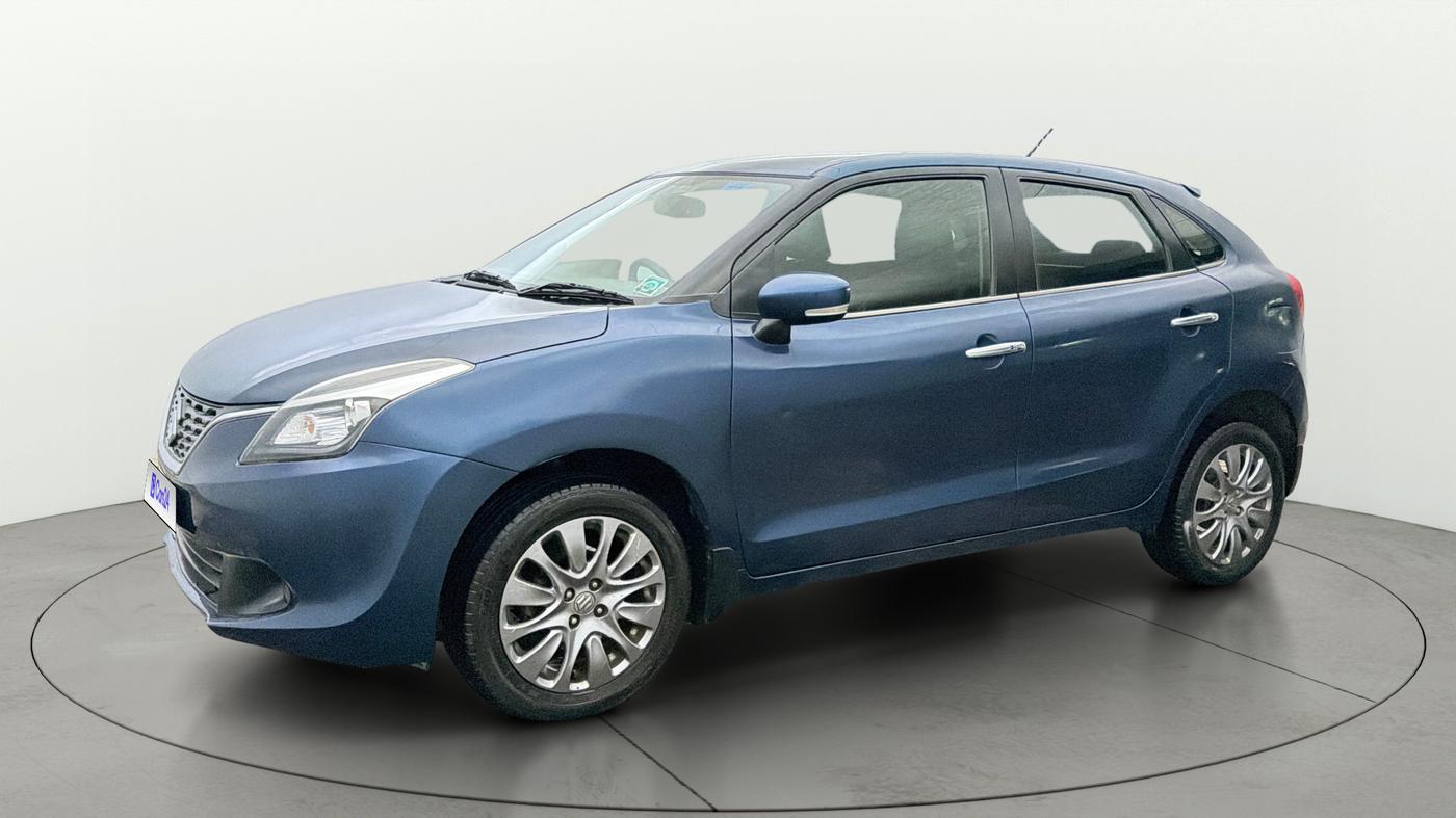 2017 Maruti Baleno ALPHA PETROL 1.2, Petrol, Manual, 73,500 km, Left Front Diagonal