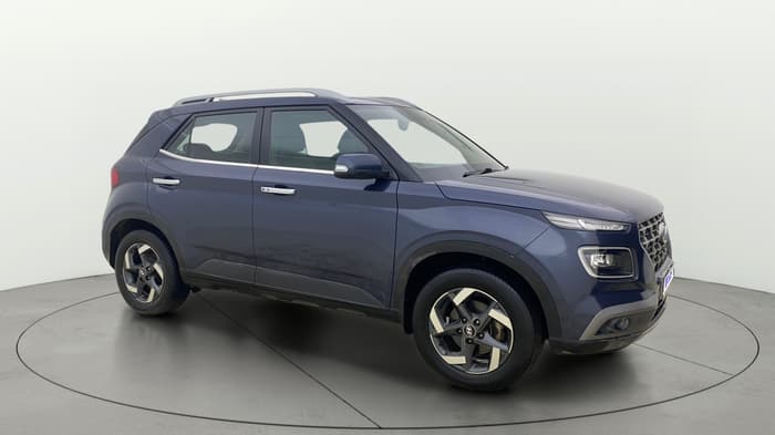 2019 Hyundai VENUE SX 1.0 (O) TURBO, Petrol, Manual, 89,067 km, Right Front Diagonal