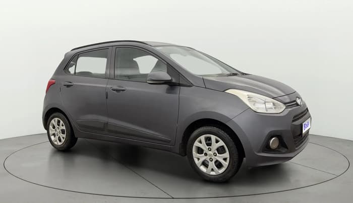 2016 Hyundai Grand i10 SPORTZ 1.2 KAPPA VTVT, Petrol, Manual, 82,996 km, Right Front Diagonal