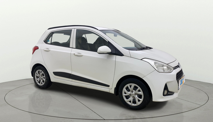 2018 Hyundai Grand i10 SPORTZ 1.2 KAPPA VTVT, Petrol, Manual, 68,907 km, Right Front Diagonal