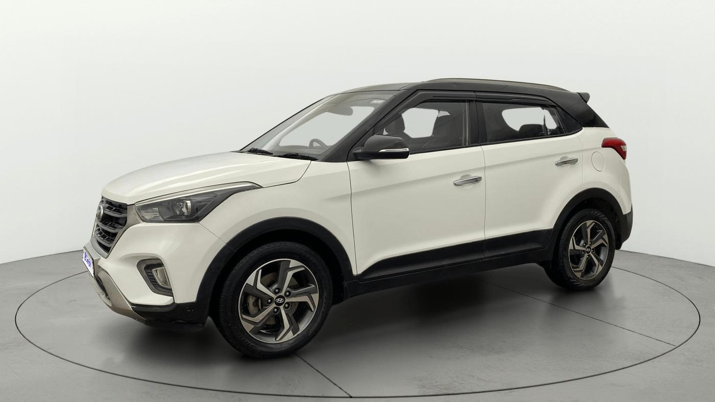 2019 Hyundai Creta SX SPORTS EDITION 1.6 PETROL DUAL TONE, Petrol, Manual, 35,189 km, Left Front Diagonal