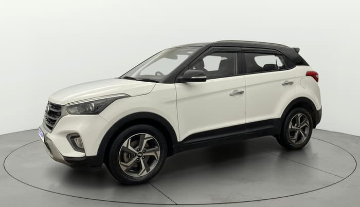 2019 Hyundai Creta SX SPORTS EDITION 1.6 PETROL DUAL TONE, Petrol, Manual, 35,189 km, Left Front Diagonal