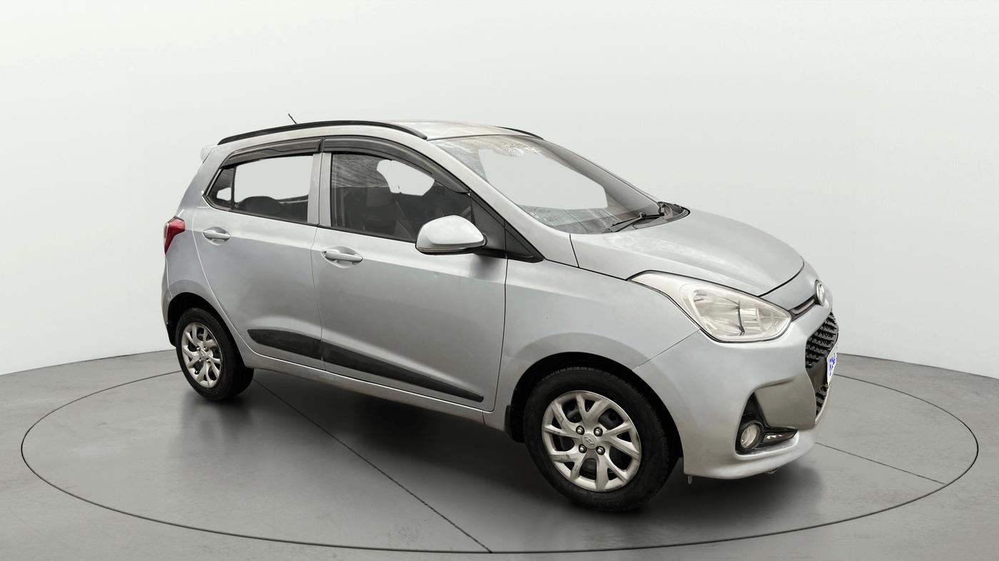 2019 Hyundai Grand i10 SPORTZ 1.2 KAPPA VTVT, Petrol, Manual, 72,694 km, Right Front Diagonal