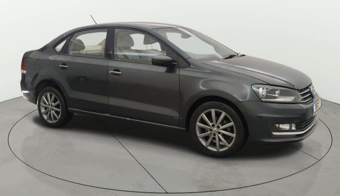 2019 Volkswagen Vento 1.2 TSI HIGHLINE PLUS AT, Petrol, Automatic, 1,16,810 km, Right Front Diagonal
