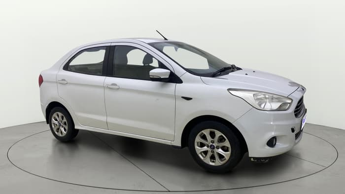 2018 Ford Figo Aspire TITANIUM 1.2 PETROL, CNG, Manual, 1,11,091 km, Right Front Diagonal