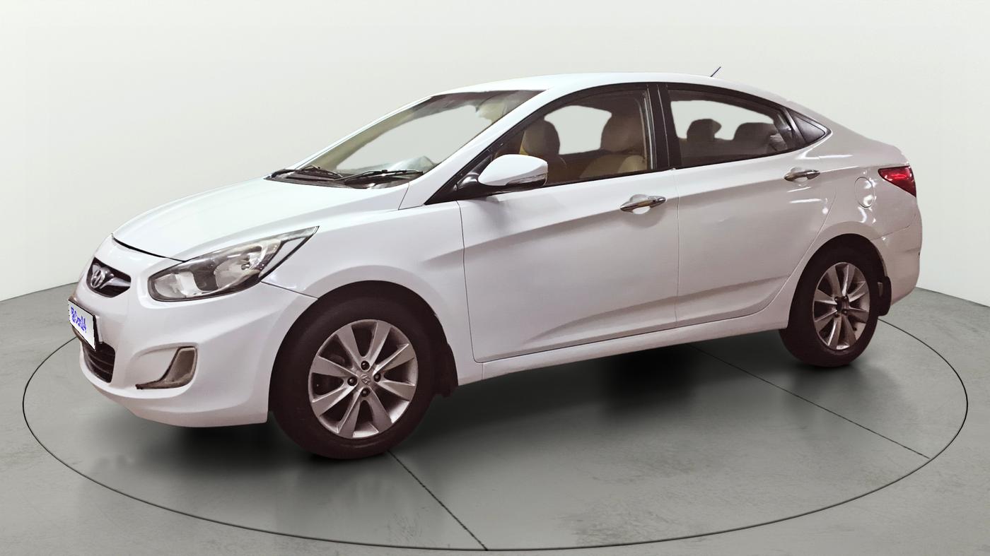 2013 Hyundai Verna FLUIDIC 1.6 VTVT SX, CNG, Manual, 93,983 km, Left Front Diagonal
