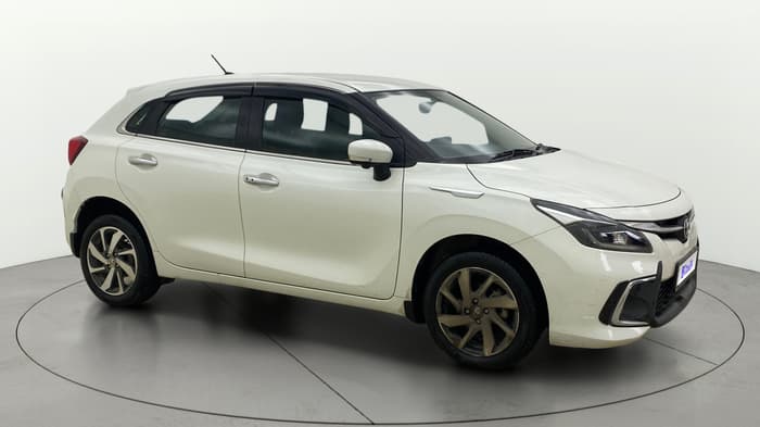 2024 Toyota Glanza V AMT, Petrol, Automatic, 42,645 km, Right Front Diagonal
