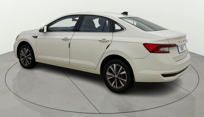 2022 Skoda SLAVIA STYLE 1.0L TSI AT, Petrol, Automatic, 41,072 km, Left Back Diagonal