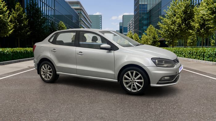 2018 Volkswagen Ameo HIGHLINE PLUS 1.5L AT 16 ALLOY, Diesel, Automatic, 56,129 km, Right Front Diagonal